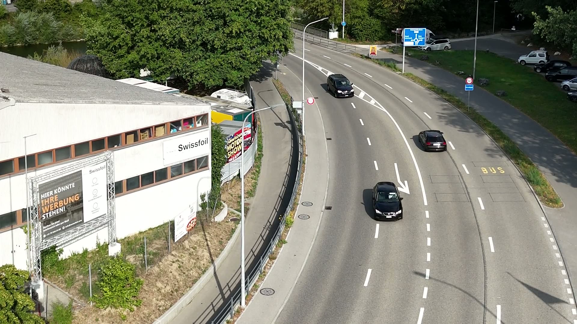 Werbefläche am Brückenweg in Zuchwil